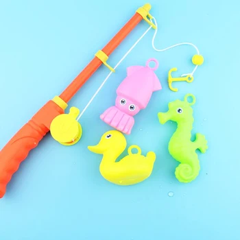 

1 set Children's Magnetic Fishing Parent-child Interactive Toys Game Kids 3D Fish Baby Bath Toy Outdoor Learning & education Toy