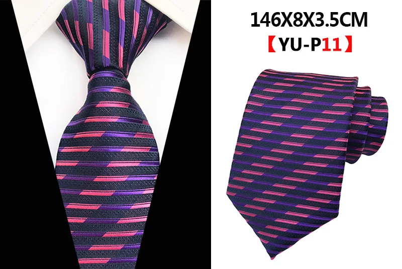 8cm Check Yellow Beige Jacquard Woven Silk Ties Mens Neck Tie Floral Plaid Striped Ties for Men Wedding Suit Business Party