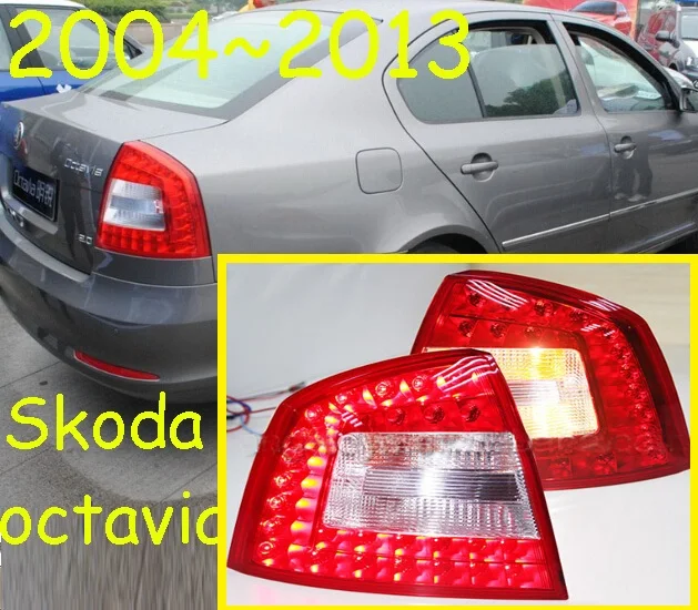 1 компл. Автомобильный Стайлинг для Skoda Octavia задний светильник s светодиодный 2009 2010 2011 2012 автомобильные аксессуары Octavia лампа yeti fabia Octavia задний светильник