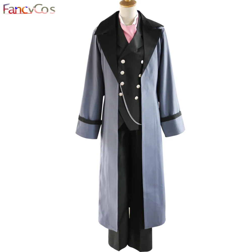 Halloween Men's Black Butler Sebastian Michaelis Anime Version Cosplay