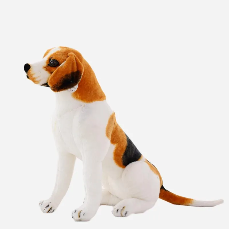stuffed beagle dog toy