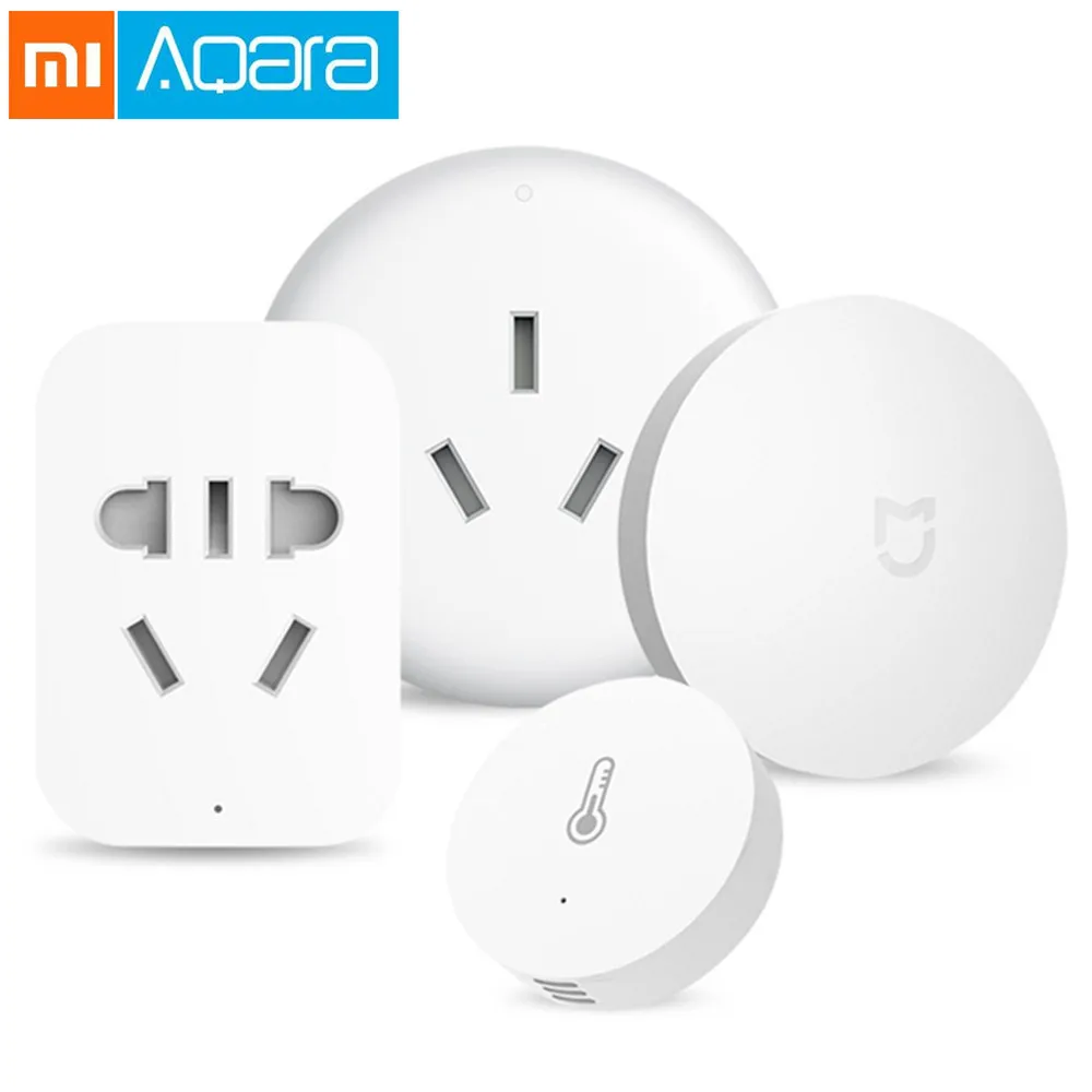 

Xiaomi Smart Home Aqara Temperature Control Set Air Conditioner Controller Wireless Switch Temperature Humidity Sensor Remote