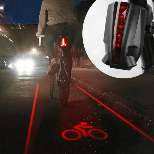 Excellent Cycling Bike Bicycle Intelligent Laser Rear Light 5 LED Tail Wireless Brake Lamp AL2207 8 Excellent Cycling Bike Bicycle Intelligent Laser Rear Light 5 LED Tail Wireless Brake Lamp AL2207 8