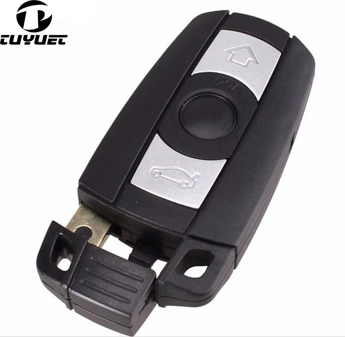Smart Remote Key Shell Blanks For BMW New 3 5 Series E90E93 Car Case(Without Battery detection port)+ key blade | Автомобили и