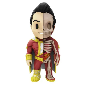 

4D XXRAY Master DC Comics Superhero Shazam Mighty Jaxx Jason Freeny Dissection Cartoon Action Figure Model Toy X1655