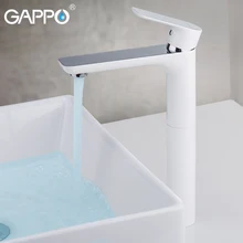 GAPPO кран для раковины белый водопад кран латунный Смеситель для раковины ванной комнаты смеситель для раковины кран для умывальника кран для ванны torneira