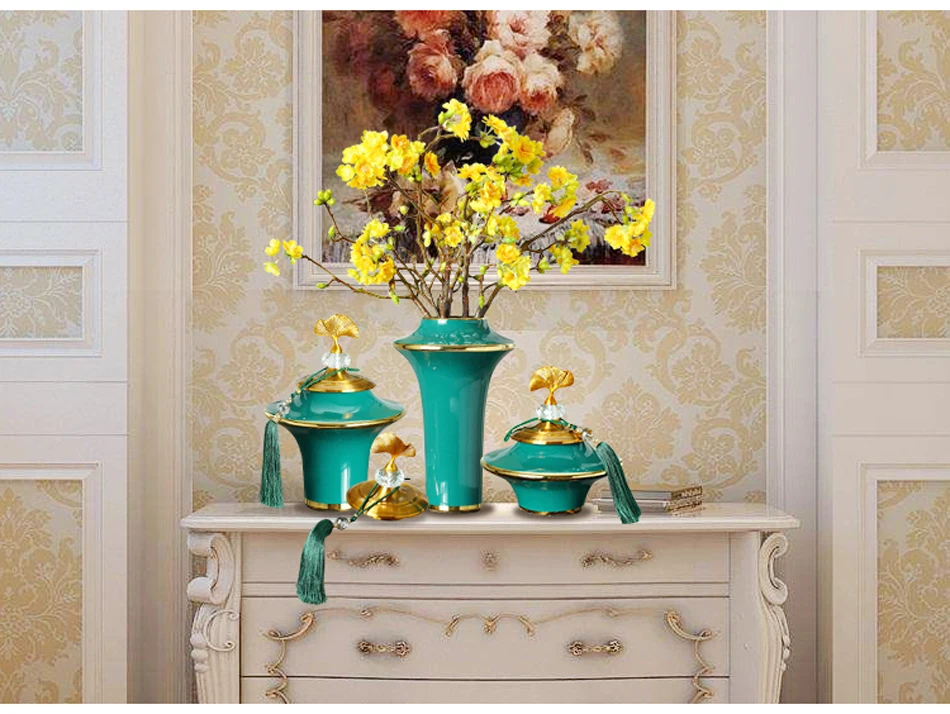 Details about   Ceramic Vase Flying Saucer Shaped Large Creative Figurine Home Decors Ornaments 