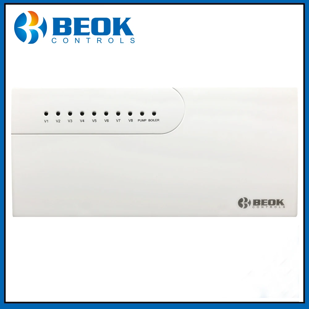 Цена Beok CCT 10 концентратор контроллер 8 подкамерный электрический клапан font b lcd b font коробка показывает 8 каналов концентратор