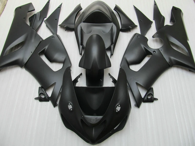 Комплект обтекателей для Kawasaki NINJA ZX 6R 2005 2006 zx6r 05 06 полностью матовые черные
