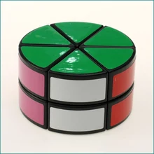 Brand New DianSheng two layer cylinder 2x2 Layer Petal Column Magic Cube Speed Puzzles Educational Toys