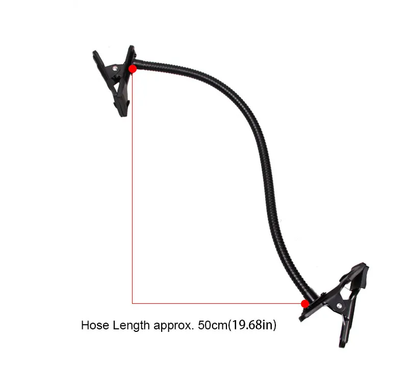 Многофункциональный 50 см Гибкий магический кронштейн+ 2 крепких железных фона держатель зажим отражатель Клип камера аксессуары для фотостудии