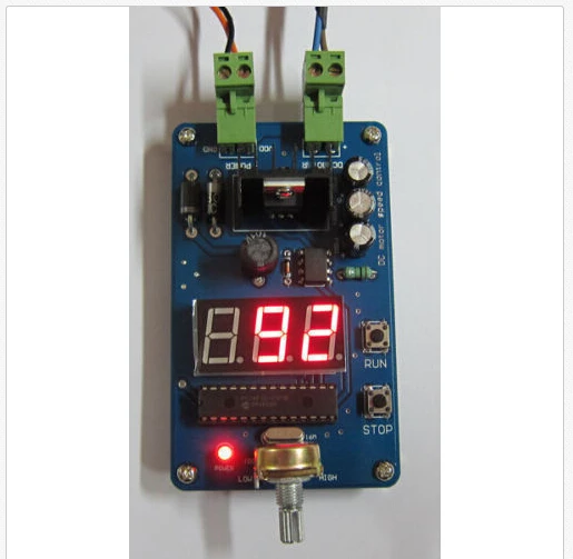 PWM 6V 12V 24V 48V Maxi 30A DC Motor Speed Governor Digital Display Controller
