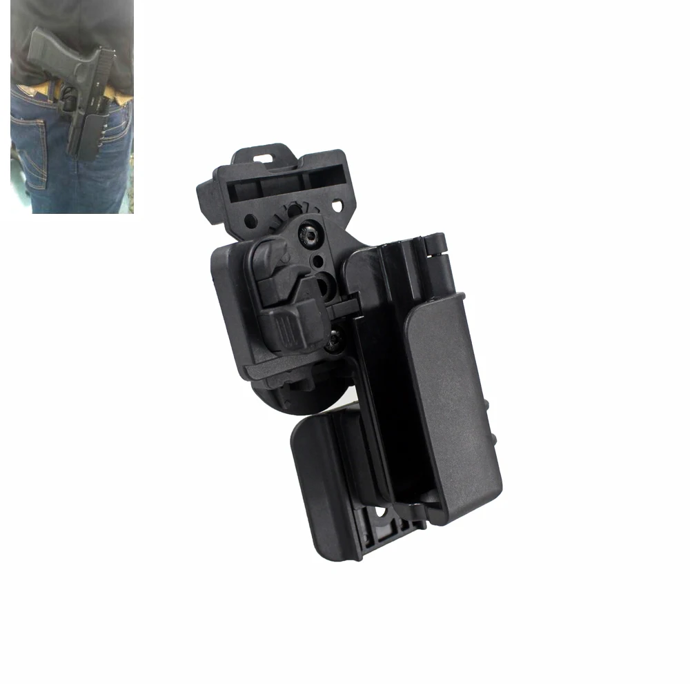 

Tactical OWB Condition 3 Carry Quick Holster Right Hand Gun Holster Fit for Glock 19 / 23