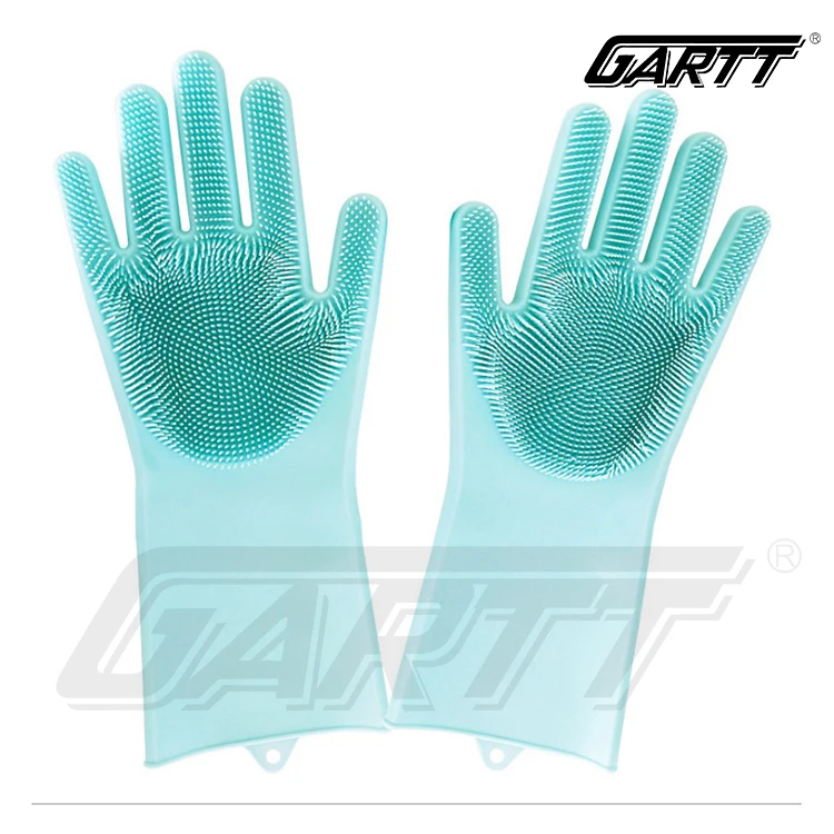 1Pair Functional Magic Silicone Cleaning Gloves protecting hand from Dusting &amp Kitchen Dish Washing Hair Care | Игрушки и хобби
