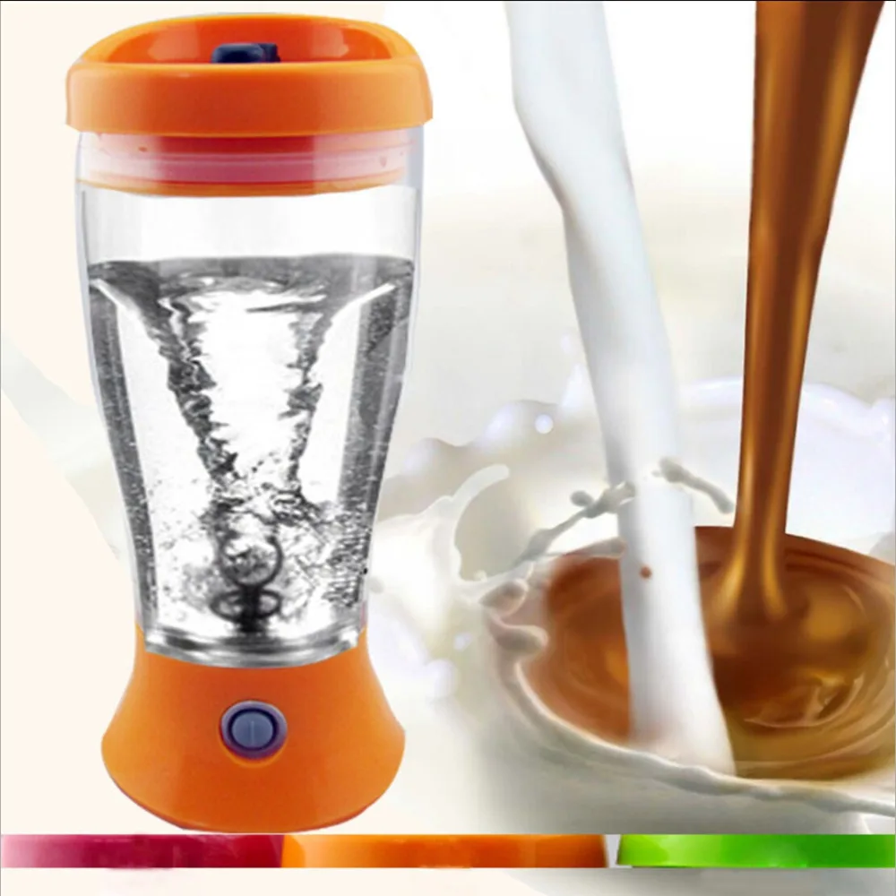  New Arrival Skinny Self Stirring Mug Electric Stir Cup Chocolate Milk Cup Coffee Beverage Blender Bottle 