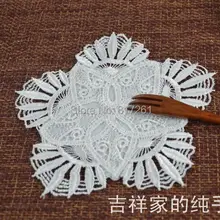 10 предметов/Лот Мода Кружева салфетки для ресторана coaster войлок для декора стола полотенце с цветами коврик площадку салфетки ужин