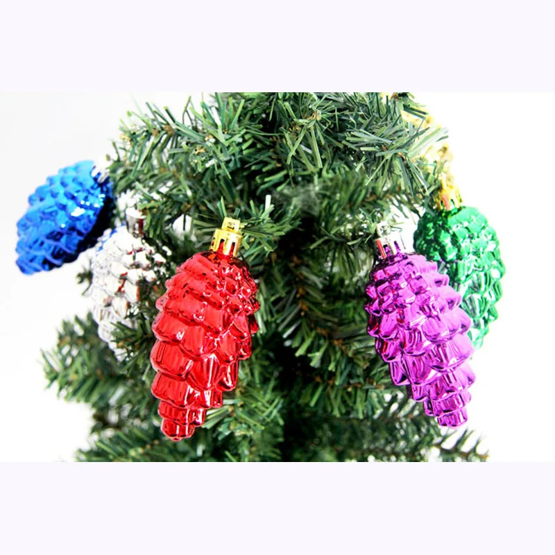 Buon Albero Di Natale Pigne Palla Palla Di Natale Dipinta A