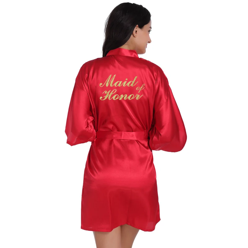 红色 Maid of Honor