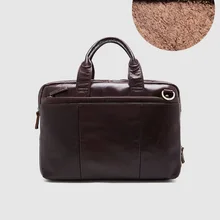 CARANFIER Мужские портфели, деловая сумка, натуральная яловая кожа, одноцветные сумки, тоут, компьютерные сумки, винтажные сумки-мессенджеры для документов