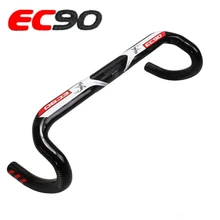 Новинка года ec90 углеродное волокно для руля велосипеда, дорожного движения, EC90 карбоновая, для шоссейного прогулочного велосипеда велосипедный руль 31,8*400/420/440 мм