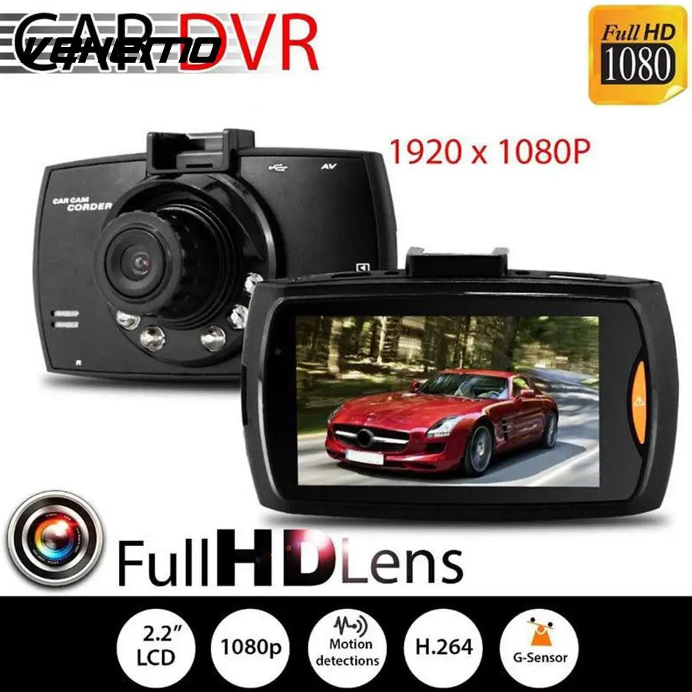 

Vehemo 2.2 Inches DVR Camcorder Motion Detection Driving Recorder Premium Dash Cam Smart Car Camera
