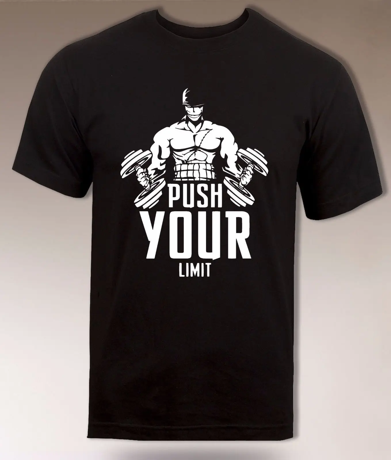 Zoro T Shirt Push Your Limit Gym T Shirt One Piece Anime