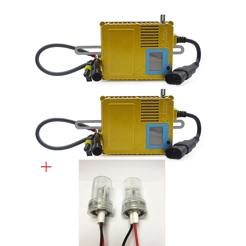 DUU 200W Ballast HID Xenon Light bulb 12V H1 H3 H7 H11 6000k Auto Xeno Headlight