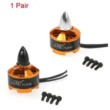 F15845&6 1Pair Mini Multi-rotor 1806 2400KV CW CCW Brushless Motor for DIY 2-3S RC Racing Quadcopter 250 CC3D 260 330 Drone
