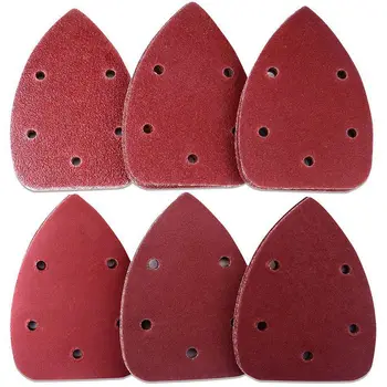 

40pcs 14 cm mouse sander pad sandpaper mix 60 80 120 240