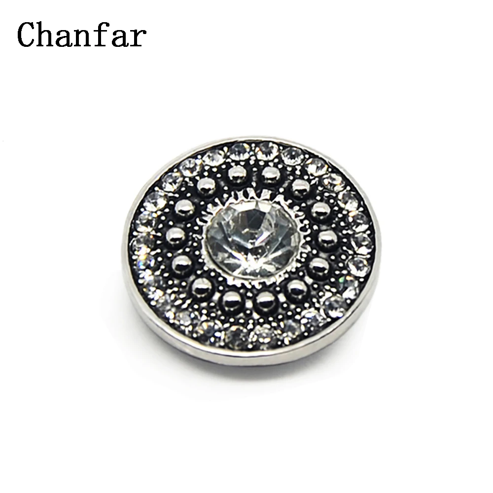 

Snap Button Charm Button Leather Jewelry Beads For DIY Bracelet Necklace