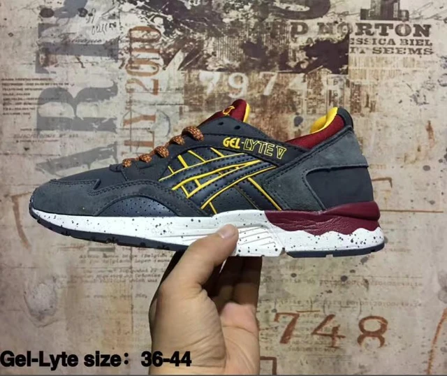 Mensurable resultado métrico ASICS Gel Lyte V hombres Respirables Originales Zapatos de Esgrima  H519L-1611 Sneakers size40-44 _ - AliExpress Mobile