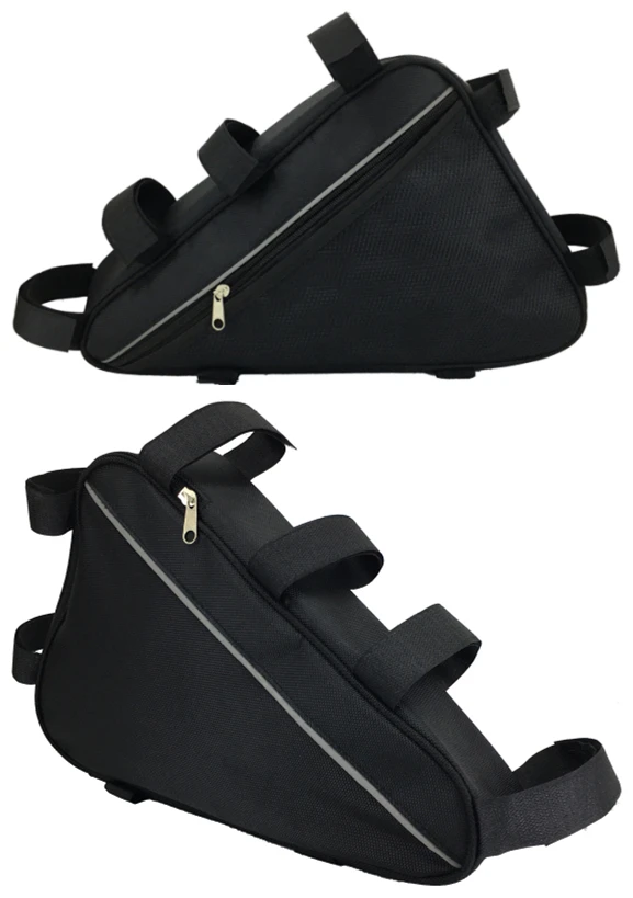 Best 36V 48V 60V 72V E-BIKE Electric Bicycle Triangle Battery Bag Black Bicycle Frame Triangle Bags Max load 126 cells 5