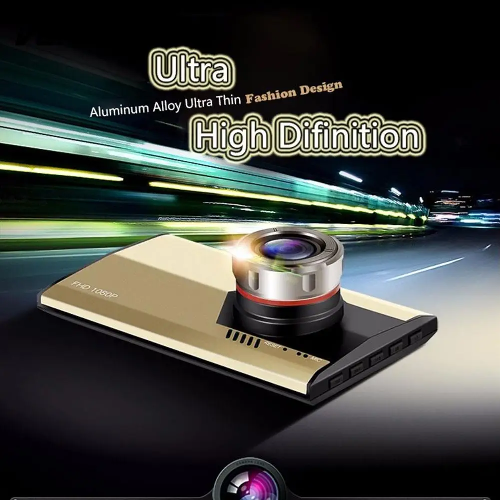 

3" HD Car Vehicle DVR CCTV Dash Camera G-sensor Video Cam Recorder USB Motion