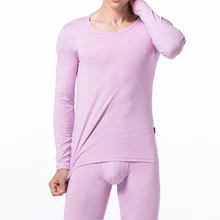 Осенне-зимнее нижнее белье мужские пижамные комплекты с длинными рукавами хлопковая однотонная Пижама мужская повседневная одежда для сна Домашняя одежда большой размер Пижама Hombre