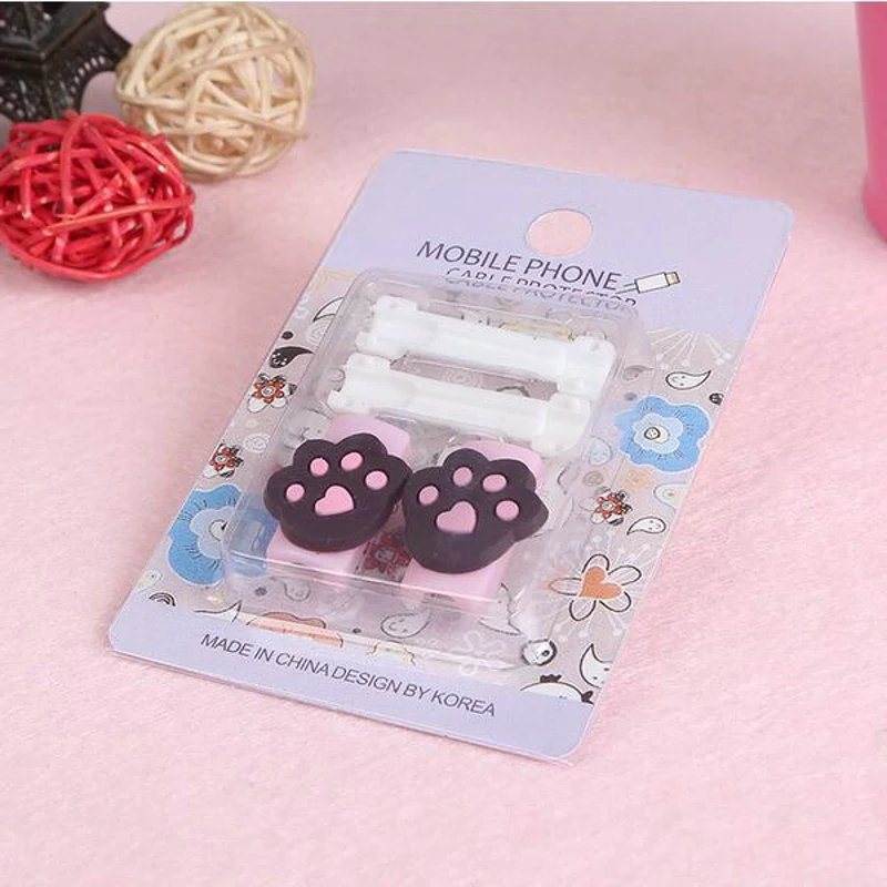 

Cable Holder Protector Management Device Organizer Finishing Desktop Plug Silicone Wire Retention Clips Power Cord Winder