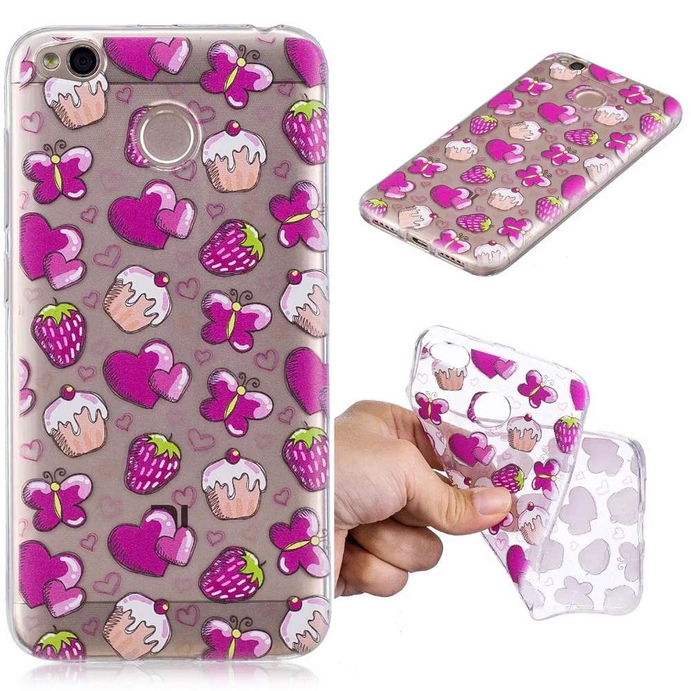 Phone case for xiaomi redmi note 5 soft TPU case for xiaomi redmi 4x 4A 5 5A 5X full cover case for redmi note 4x 5 5a   (21)