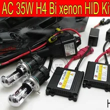 1 комплект 12 в 35 Вт AC xenon HID kit H4 Bi xenon high low kit 6000 K 8000 K 3000 K 4300 K 10000 K автомобильная фара