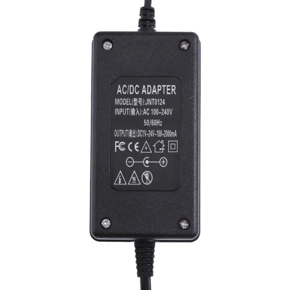 AC to DC Adapter 3-24V 2A Adjustable Power Supply Motor Speed Controller EU AC to DC Adapter 3-24V 2A Adjustable Power Supply Motor Speed Controller EU
