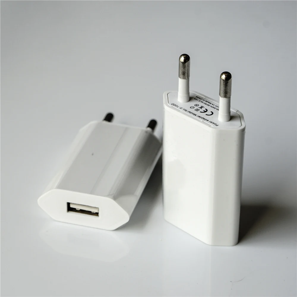 Белый 2 в 1 новый 5 2A ЕС вилка USB настенное зарядное устройство для Apple iPhone 5S SE se2 4 4s 3g