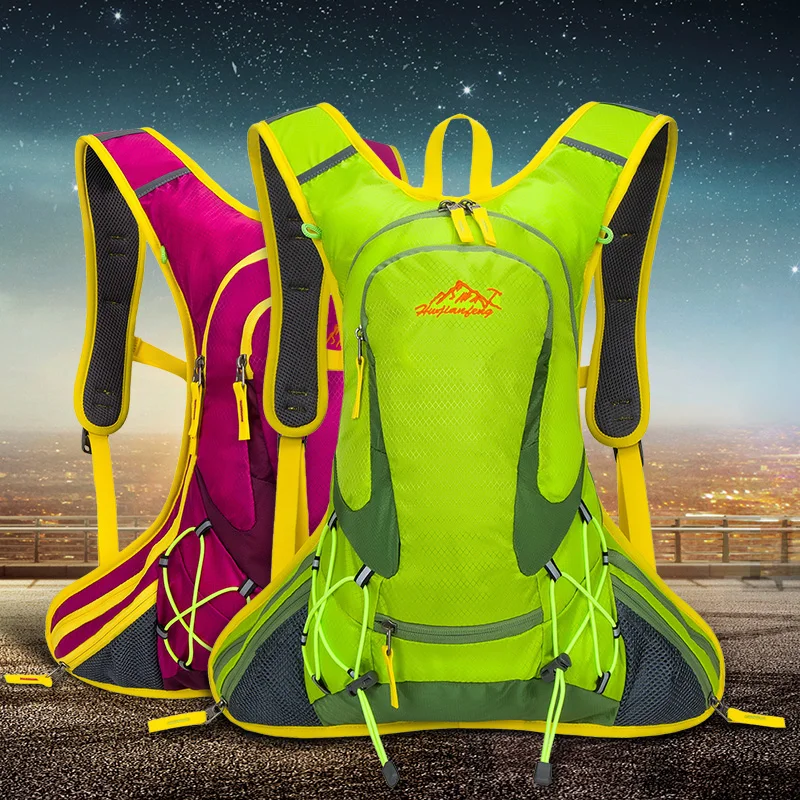 

Outdoor professional cycling backpack water resistant waterproof wear nylon bag with rain cover with night reflective strip bags