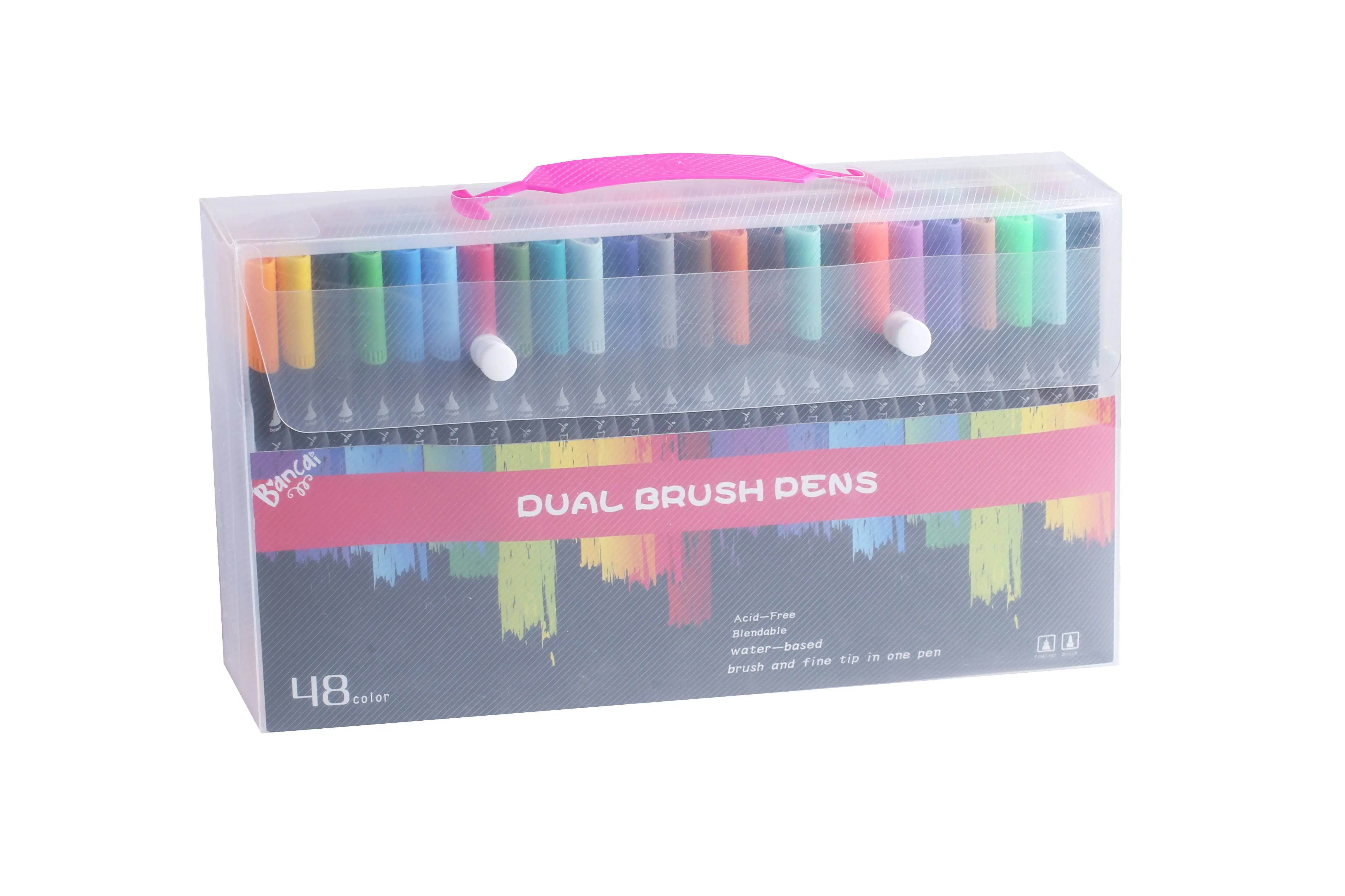 

Dual Head Water Colors Brush Tip Pen Professional Calligraphy Pen Sketch Color Marker Pen Architecture Art Markers Manga
