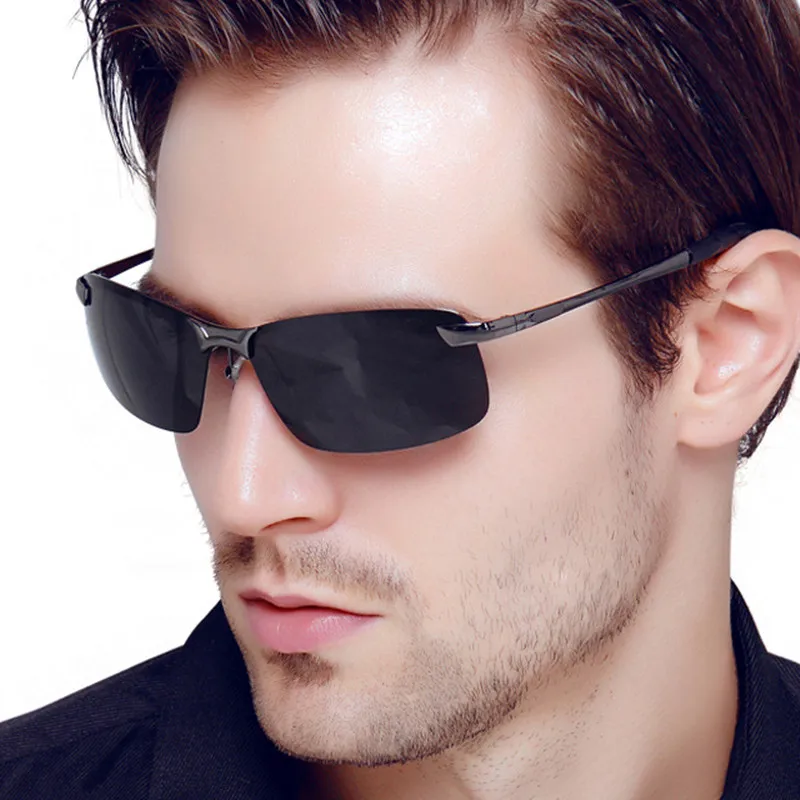 

Brand Designe Polarized Sunglasses Men Rectangle Coating Driving Glasses Mirror Sport Sun Glasses gafas de sol UV400