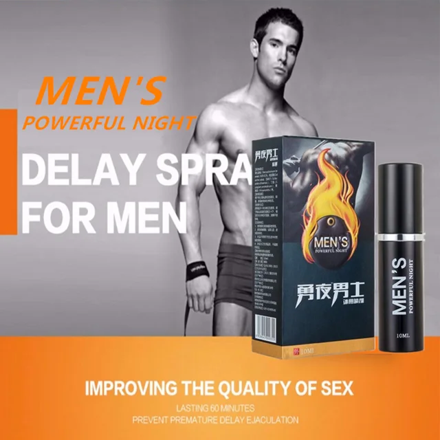 1 Pack Male Sexual Delay Spray Men Delay Cream 60 Minutes Long