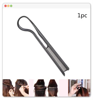 

1PC DIY Styling V Shape Combs Haircut Straightening Tool Black Comb Clip-Type Hairdressing Feminine Hygiene Products New