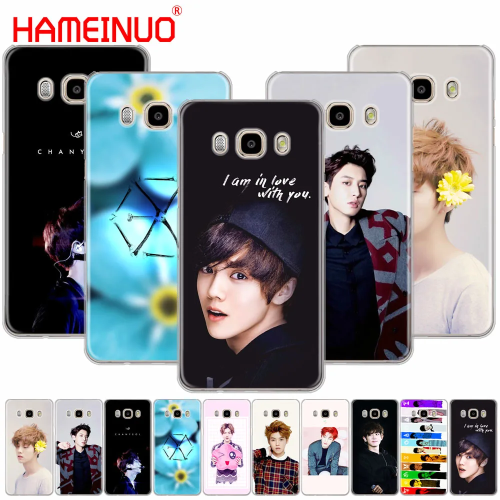 

HAMEINUO Kpop exo LUHAN Park Chanyeol cover phone case for Samsung Galaxy J1 J2 J3 J5 J7 MINI ACE 2016 2015 prime