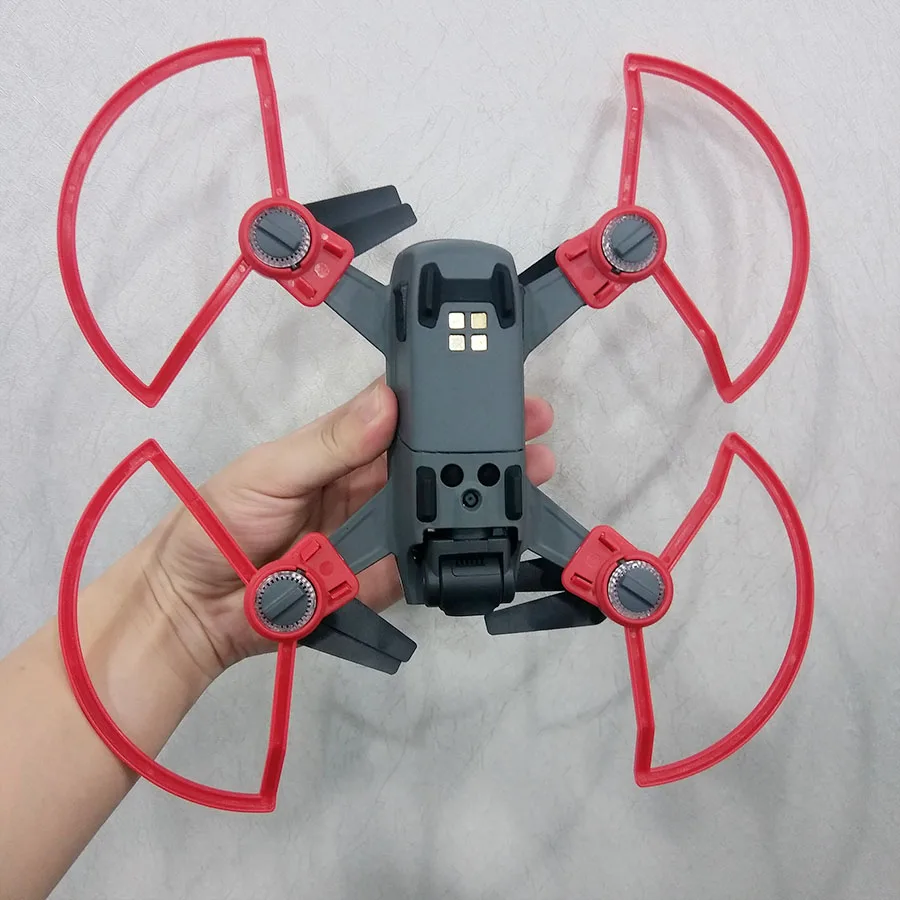 DJI Spark ЗАЩИТА пропеллера реквизит для колец защита шасси стабилизаторы бампера