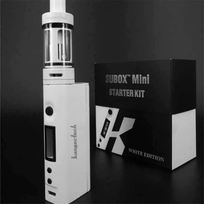 100% оригинал Kanger subox мини стартовый комплект 4 5 мл миниатюрный клиромайзер 50 Вт