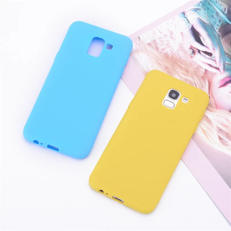 

Phone Case For Samsung Galaxy J4 J6 2018 Case For Samsung J4 Plus / J6 Plus Soft Silicone Back Cover For Samsung J4 J6 2018 Case
