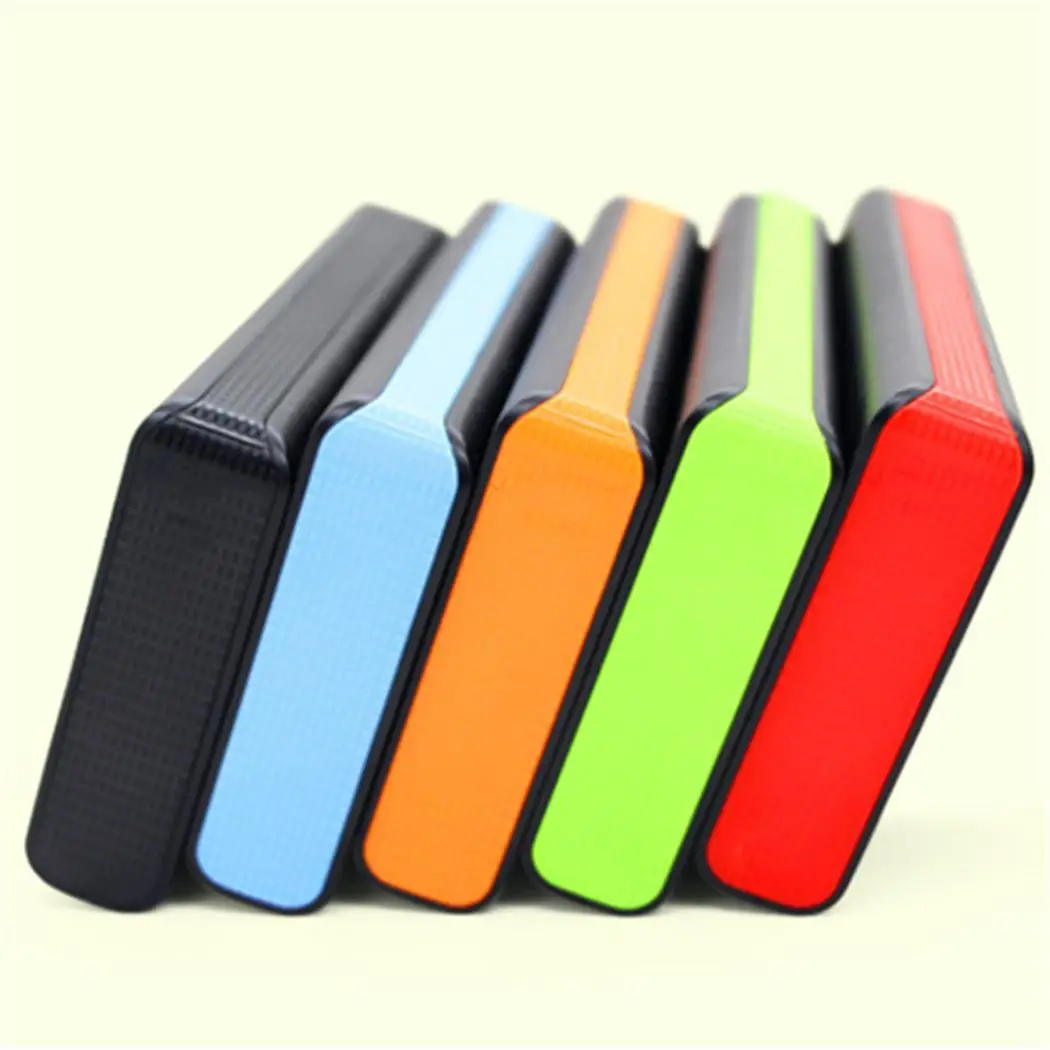 4 USB DIY Battery Case External Flashlight Emergency Housing Box LED Charging USB Power Bank Charger No 18650 Lithium Batteries