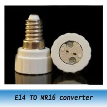 Керамический патрон для лампы конвертер E14 для MR16 преобразования винт гнездо Аксессуары для светодиодного освещения 20 штук